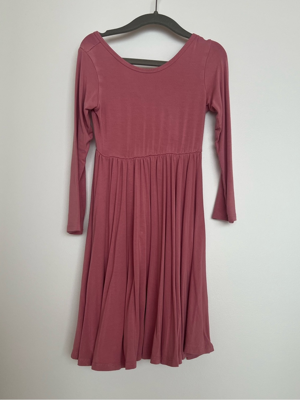 Kyte Baby Long Sleeve Dress Pink 4T